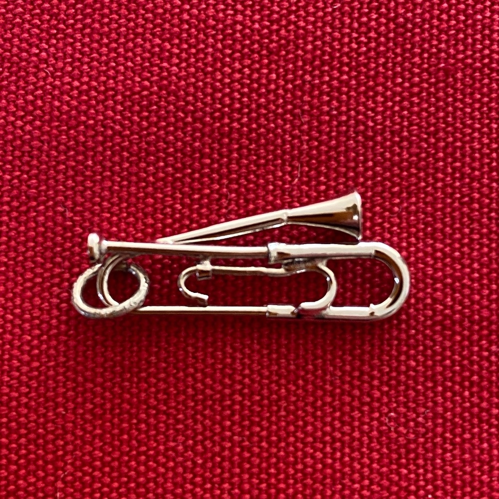 VTG I JMF I Sterling Trombone Horn Charm